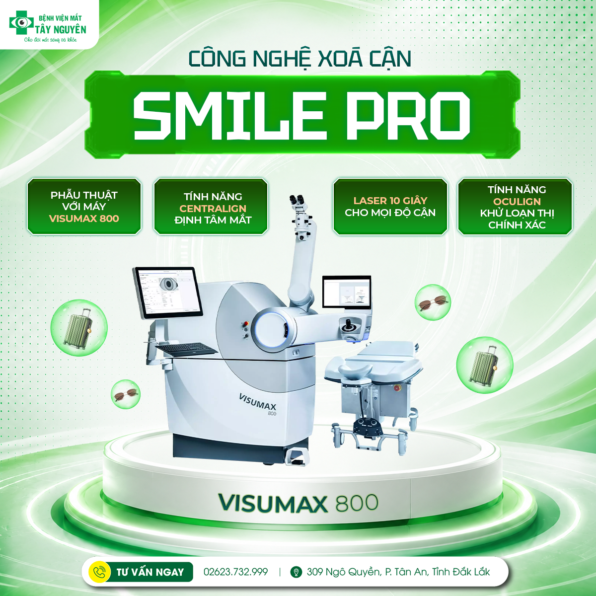 Công nghệ xóa cận SMILE Pro